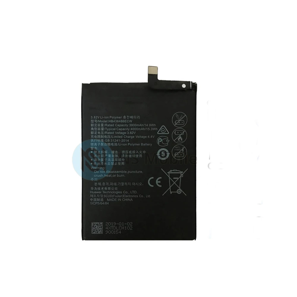 Batterie Huawei Mate 10/Mate 10 Pro/Mate 20/Mate X/P20 Pro/Honor 20 Pro/Honor View 20 ( HB436-486ECW )