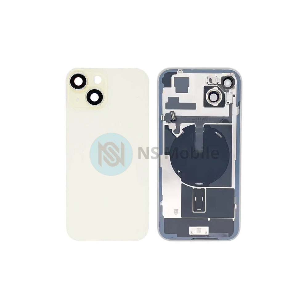 Vitre Arrière + Induction COMPLÈTE Iphone15 plus 