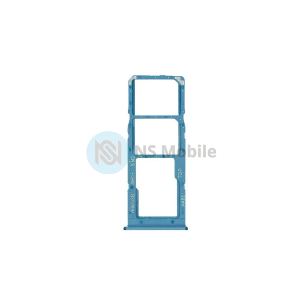 Tiroir SIM Samsung Galaxy A12 (SM-A125) / Galaxy A12 Nacho (SM-A127 GH98-46124C) Bleu