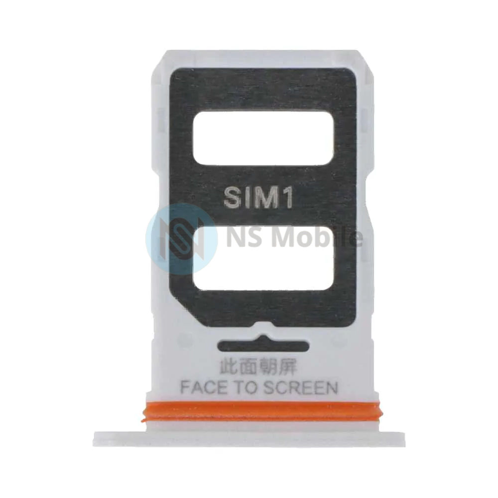 Tiroir Sim Xiaomi Poco X6 5G Blanc