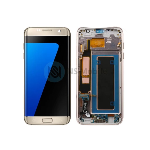 Ecran Complet Samsung S7 Edge ( SM-G935F ) avec chassis Service Pack Occasion