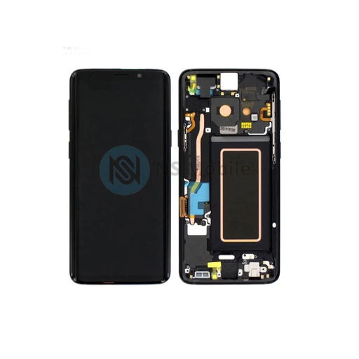Ecran complet Samsung S9 ( SM-G960 )  Refurb avec chassis