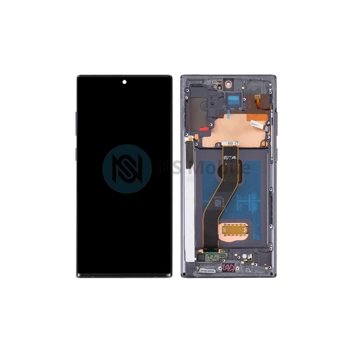 Ecran complet Samsung Note 10 Plus ( SM-N975 ) Noir Referb avec chassis