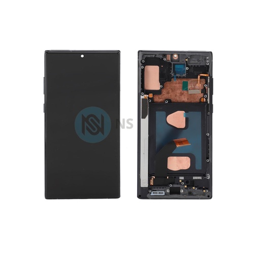 Ecran complet Samsung Note 10 Plus ( SM-N975 ) TFT Noir avec chassis