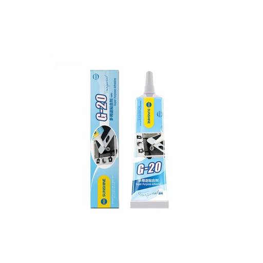  colle transparente G20 15/50ml, pour réparation écran de téléphone portable