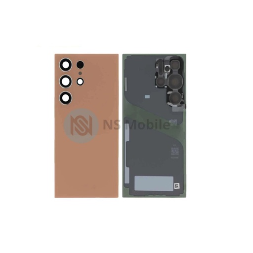 Cache Arrière Samsung Galaxy S24 Ultra Orange ( SM-S928 )