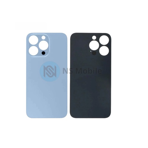 Vitre Arrière iPhone 13 Pro Max Bleu