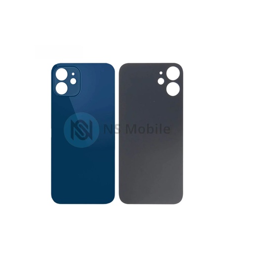 Vitre Arrière iPhone 12 Mini Bleu