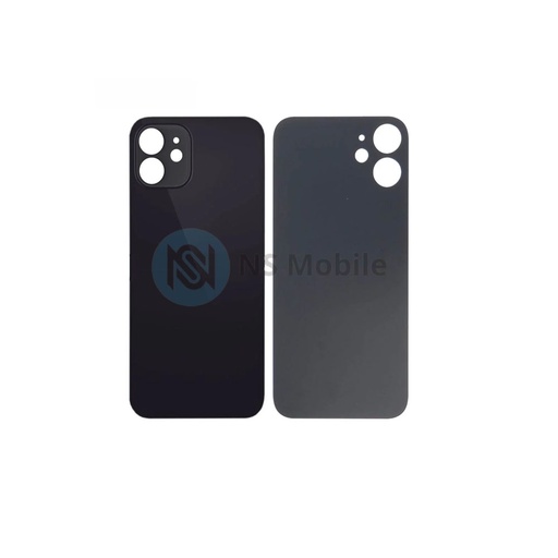 Vitre Arrière iPhone 12 Mini Noir