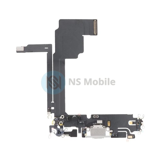 Connecteur De Charge Apple iPhone 15 Pro Max Blanc