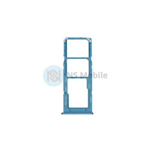 Tiroir SIM Samsung Galaxy A12 (SM-A125) / Galaxy A12 Nacho (SM-A127 GH98-46124C) Bleu