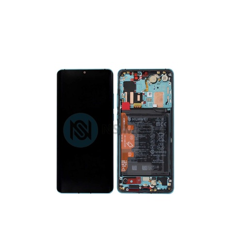 Ecran Complet Huawei P30 Pro / P30 Pro New Edition OLED avec chassis Bleu