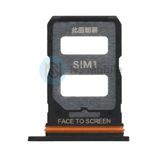 Tiroir Sim Xiaomi POCO F5 5G Noir
