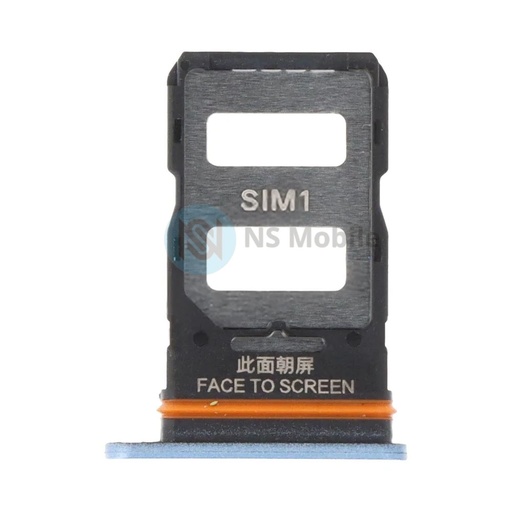 Tiroir Sim Xiaomi Poco X5 Pro 5G Bleu