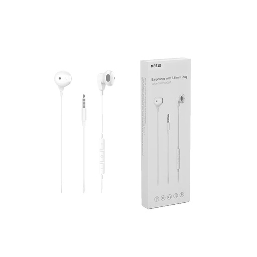 Ecouteurs Filaire Intra-Auriculaires Oreillettes Filaires avec Microphone Jack 3.5mm Universel