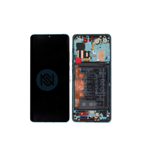 Ecran complet Huawei P30 Original sans Batterie Bleu